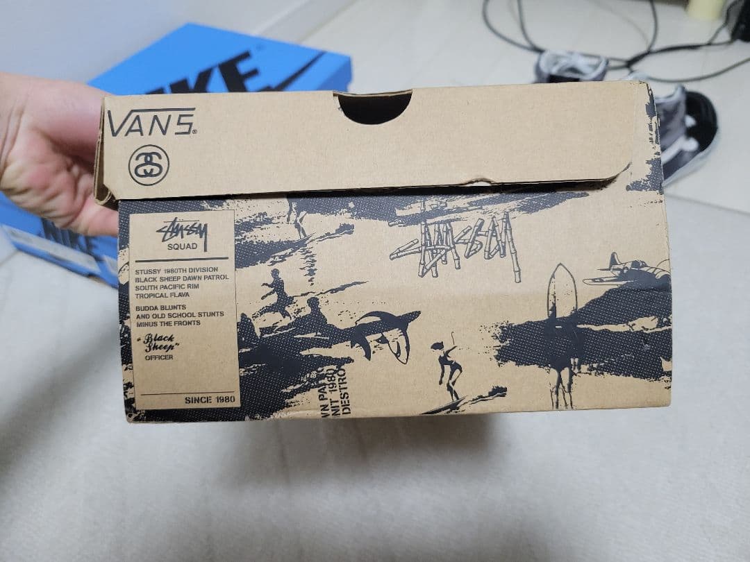 Vans Sk8-Hi stussy　コラボ