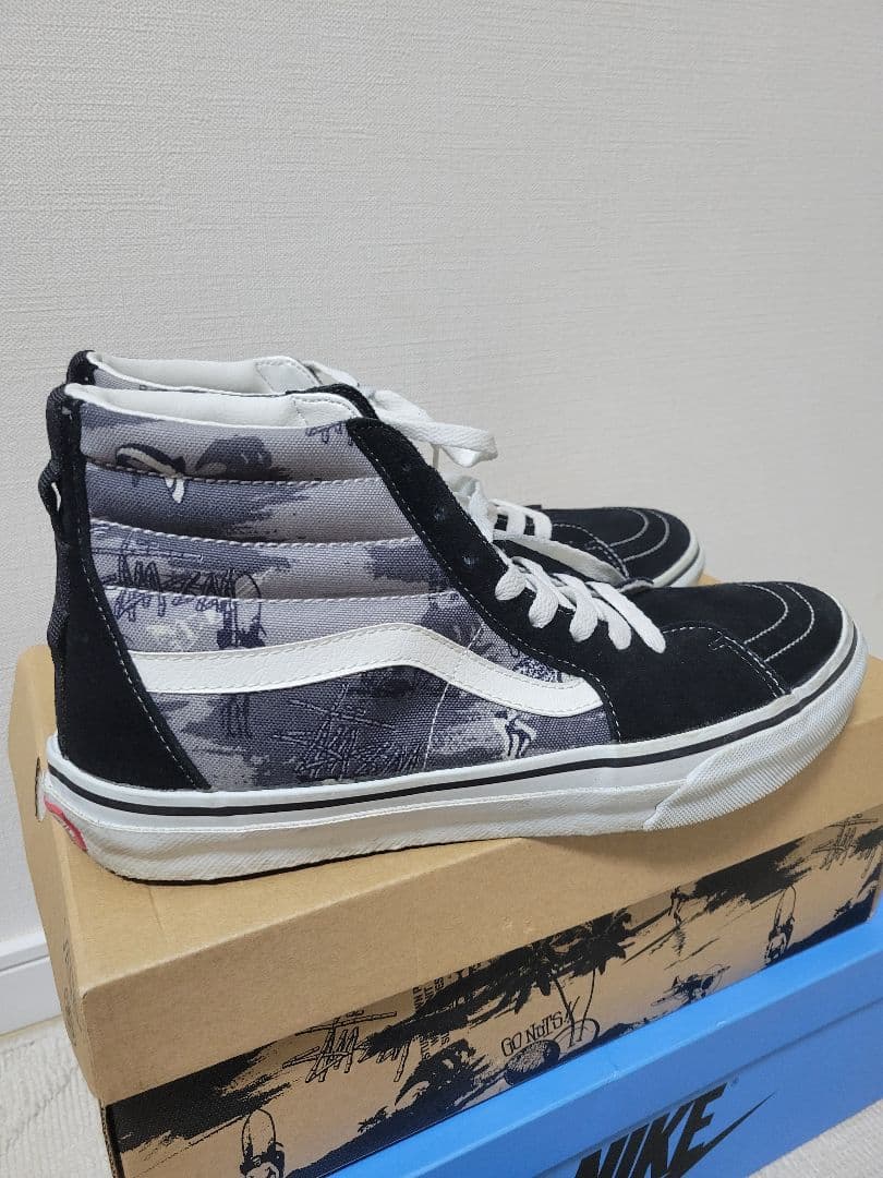 Vans Sk8-Hi stussy　コラボ