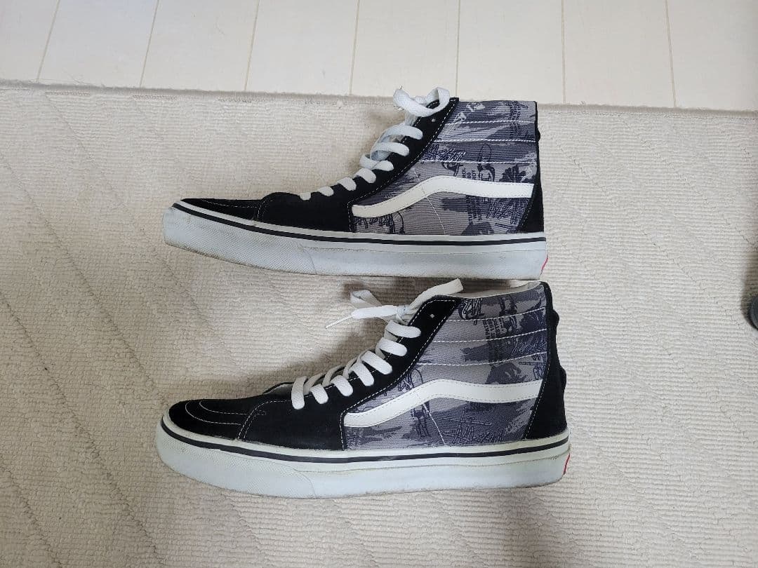 Vans Sk8-Hi stussy　コラボ