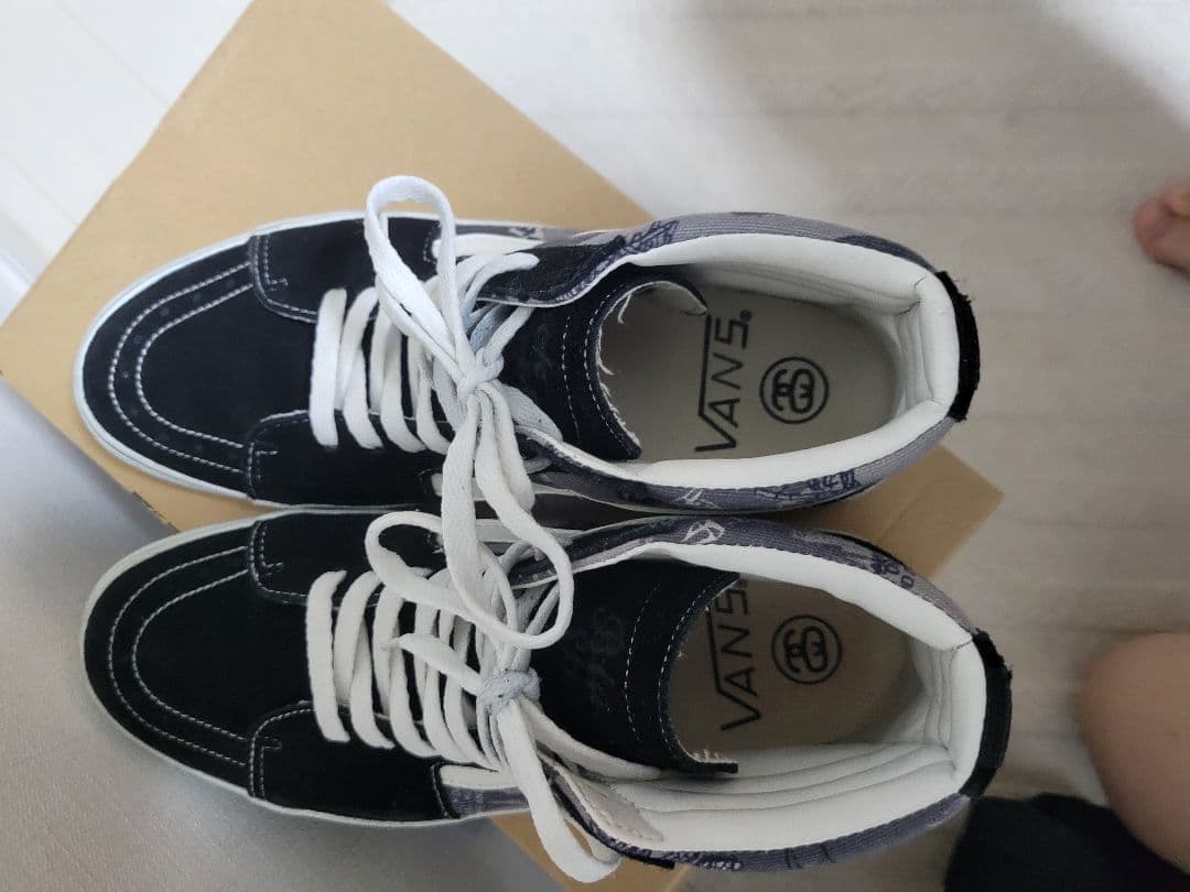 Vans Sk8-Hi stussy　コラボ