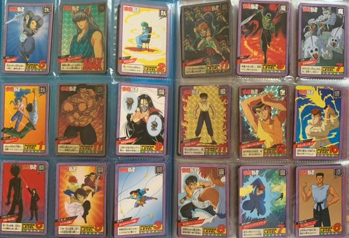 カードダス スーパーバトル　幽遊白書　67枚セット