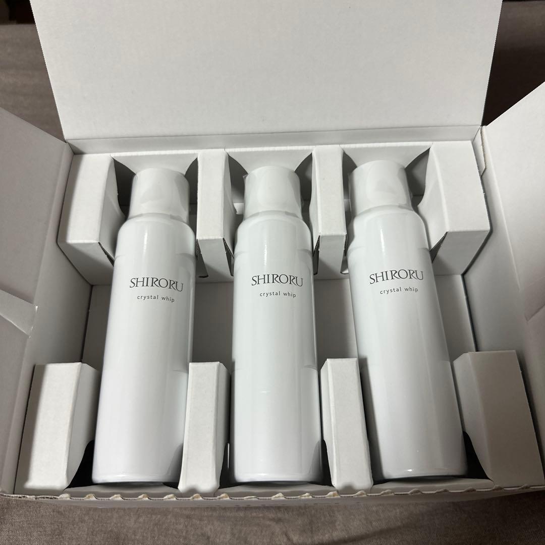 最終値下げ　SHIRORU クリスタルホイップ 120g 6本セット