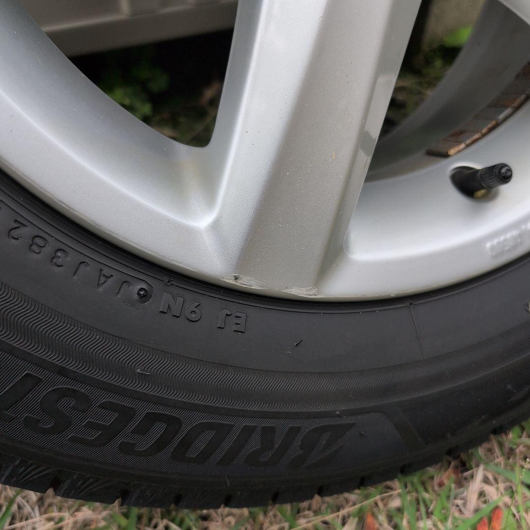 VW 純正ホイール Aspen 15インチ スタッドレス装着