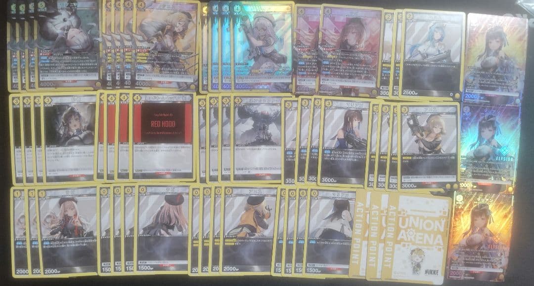 黄 モダニア カウンターズ　デッキ　NIKKE　スタートデッキラピ採用