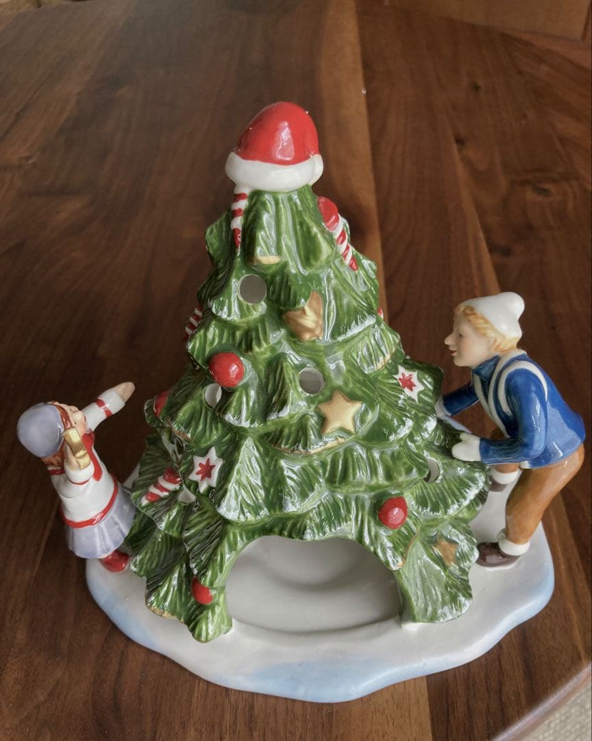 villeroy&boch ビレロイ　クリスマスツリー　キャンドルホルダー