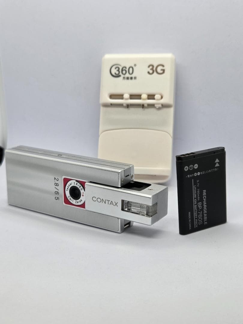 【新品バッテリー＆充電器付】CONTAX i4R シルバー コンタックス