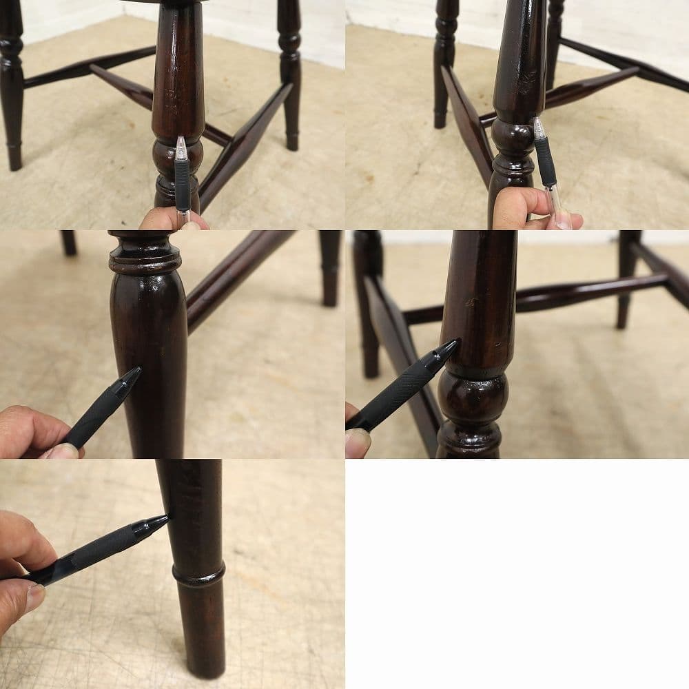 【九州民芸家具】B型 ワイコムチェア①・椅子・ミズメザクラ材無垢・和モダン