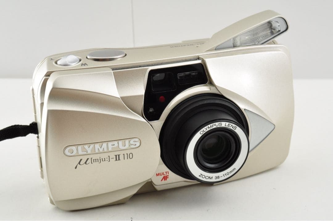 美品　OLYMPUS μ-ii mju 110 ミュー フィルムカメラ