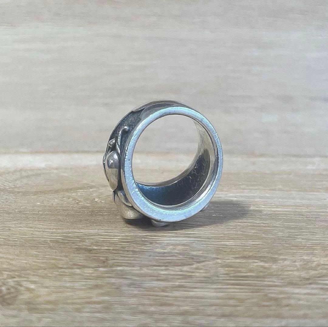 ラヴィッシュ ルーシー アイビー ワイド SILVER リング約18.5〜19号