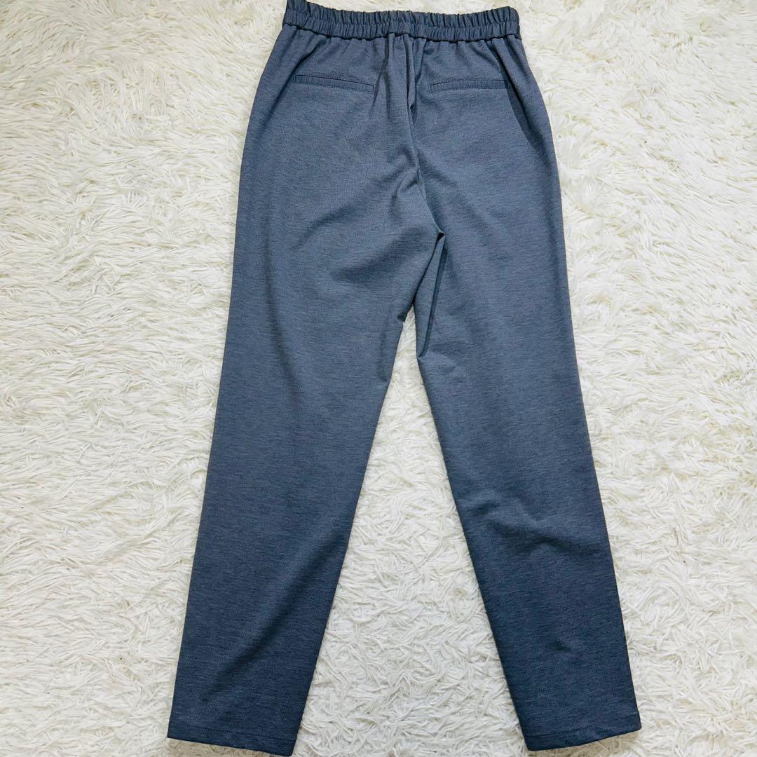 春夏【未使用タグ付☆洗える】パジャマスーツ　セットアップ　カラーレス　グレーXL