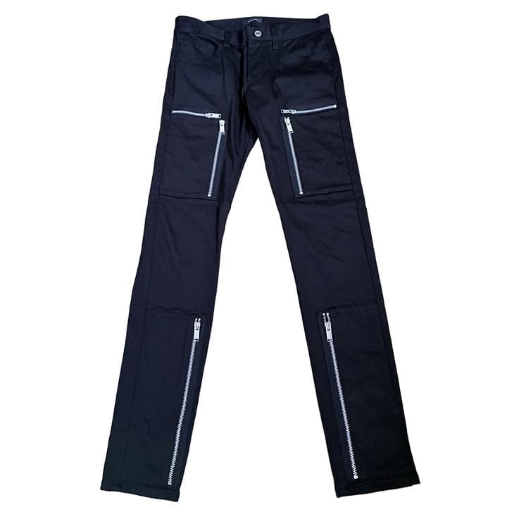 パンツ undercover skinny pants black size:1 zip