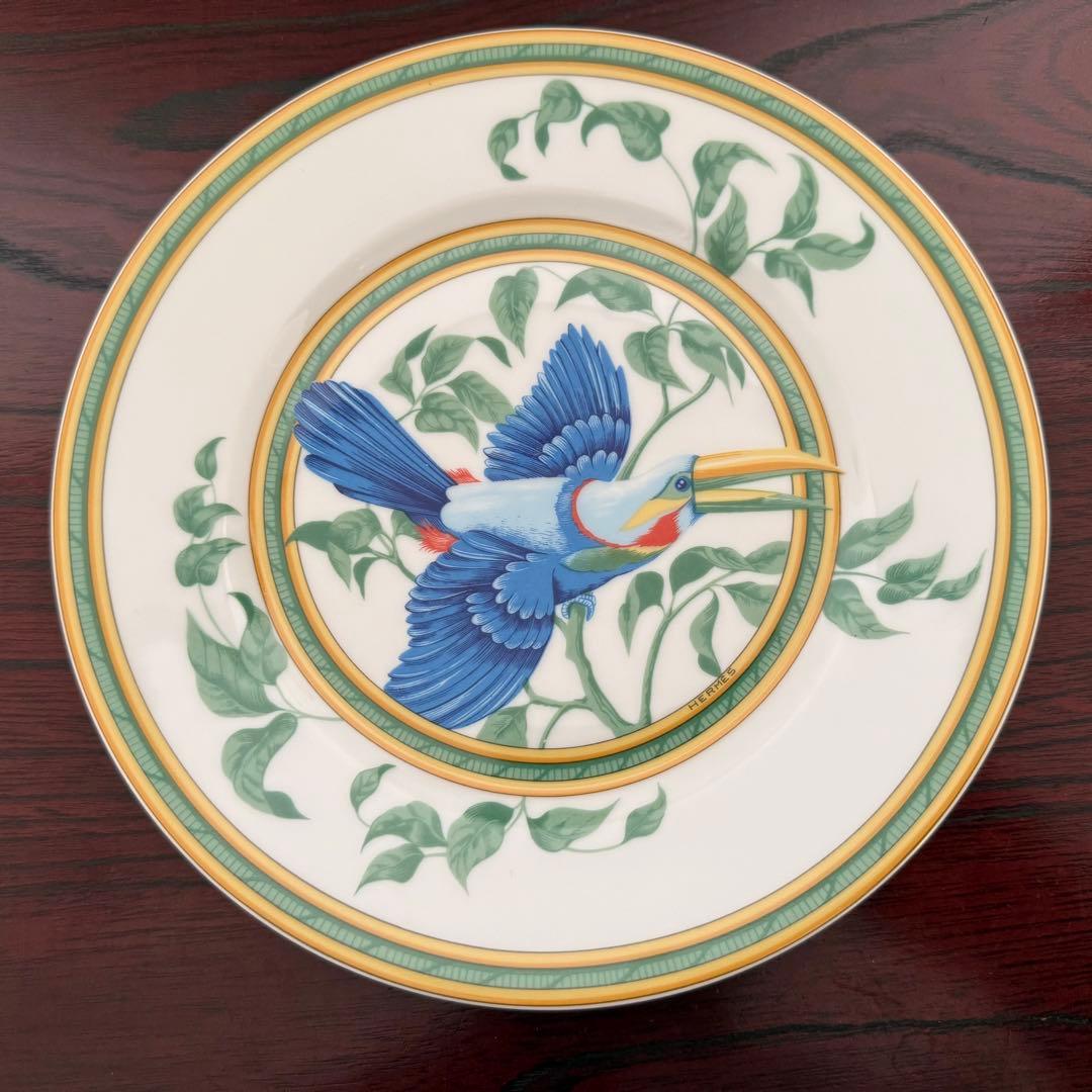 【りかるめ】エルメス HERMES トゥカン プレート21.5cm