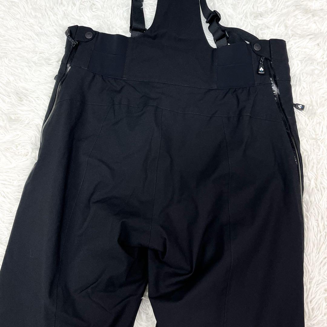 極美品 モンベル ドライテック インシュレーテッドビブ パンツ メンズ ウェア