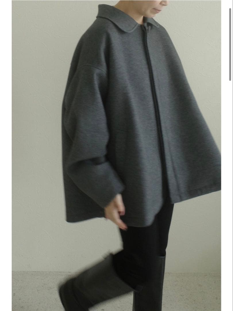 ella selectshop tent punch jacketブラック完売