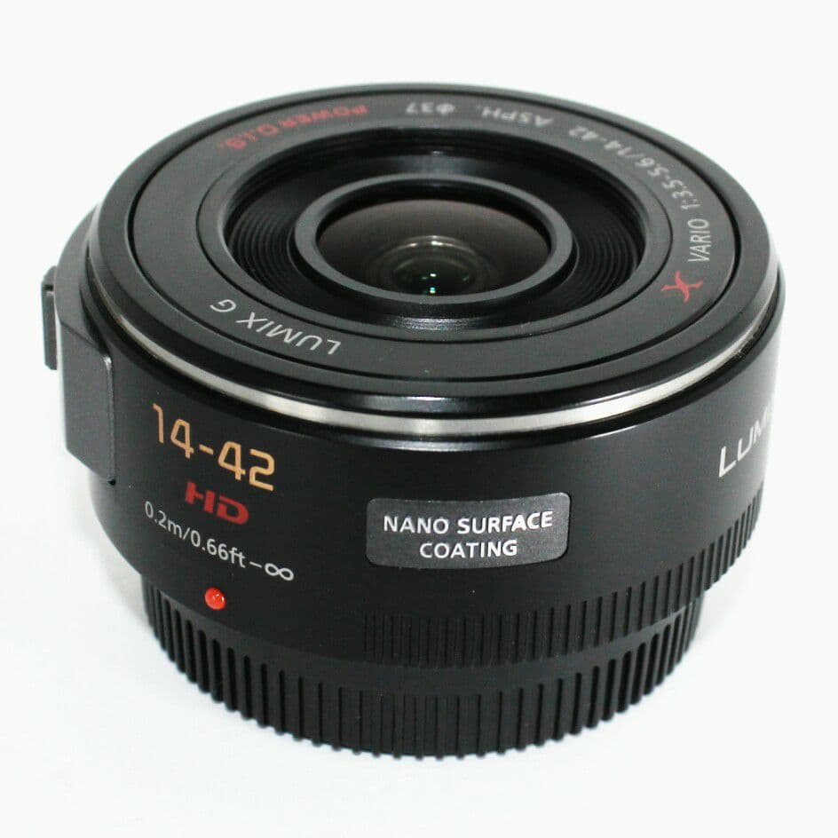 Panasonic LUMIX G 14-42mm PZ ズームレンズ ブラック