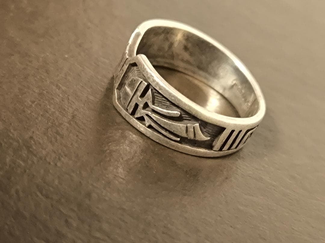ホピ族 リング インディアンジュエリー スターリングシルバー sterling