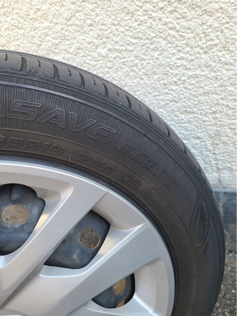 N-BOX 純正タイヤ&ホイール 4本 ナット付き