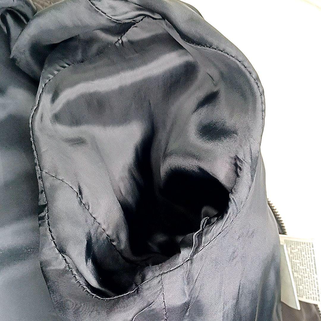 美品★ディーゼル ブラックレーベル　ラムレザー　ライダースジャケット　ブラック