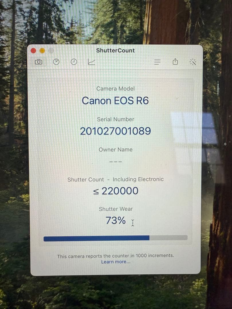 Canon EOS R6 ミラーレス一眼(訳あり)