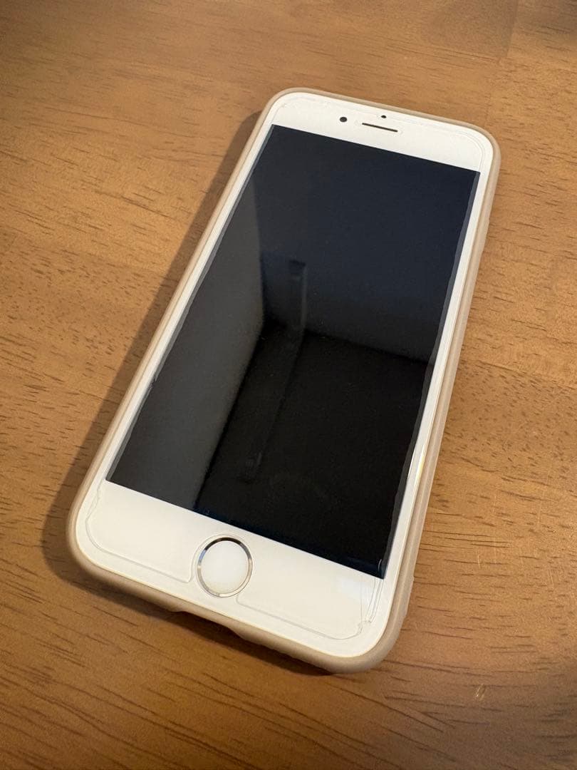 iPhone6s 64GB シルバー本体(100均ケース付き)