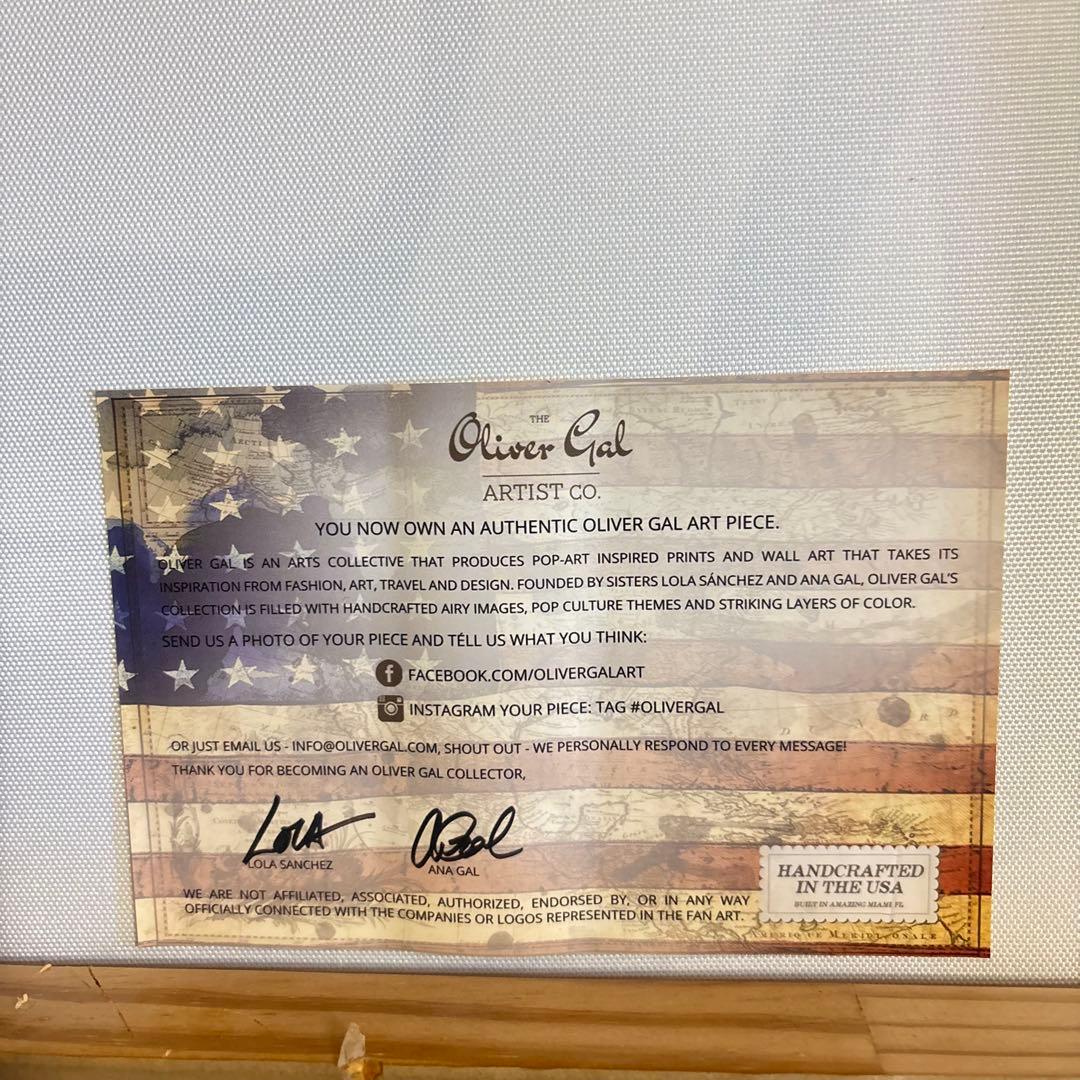 Oliver Gal/オリバーガル イヴサンローラン キャンバスアート 絵画