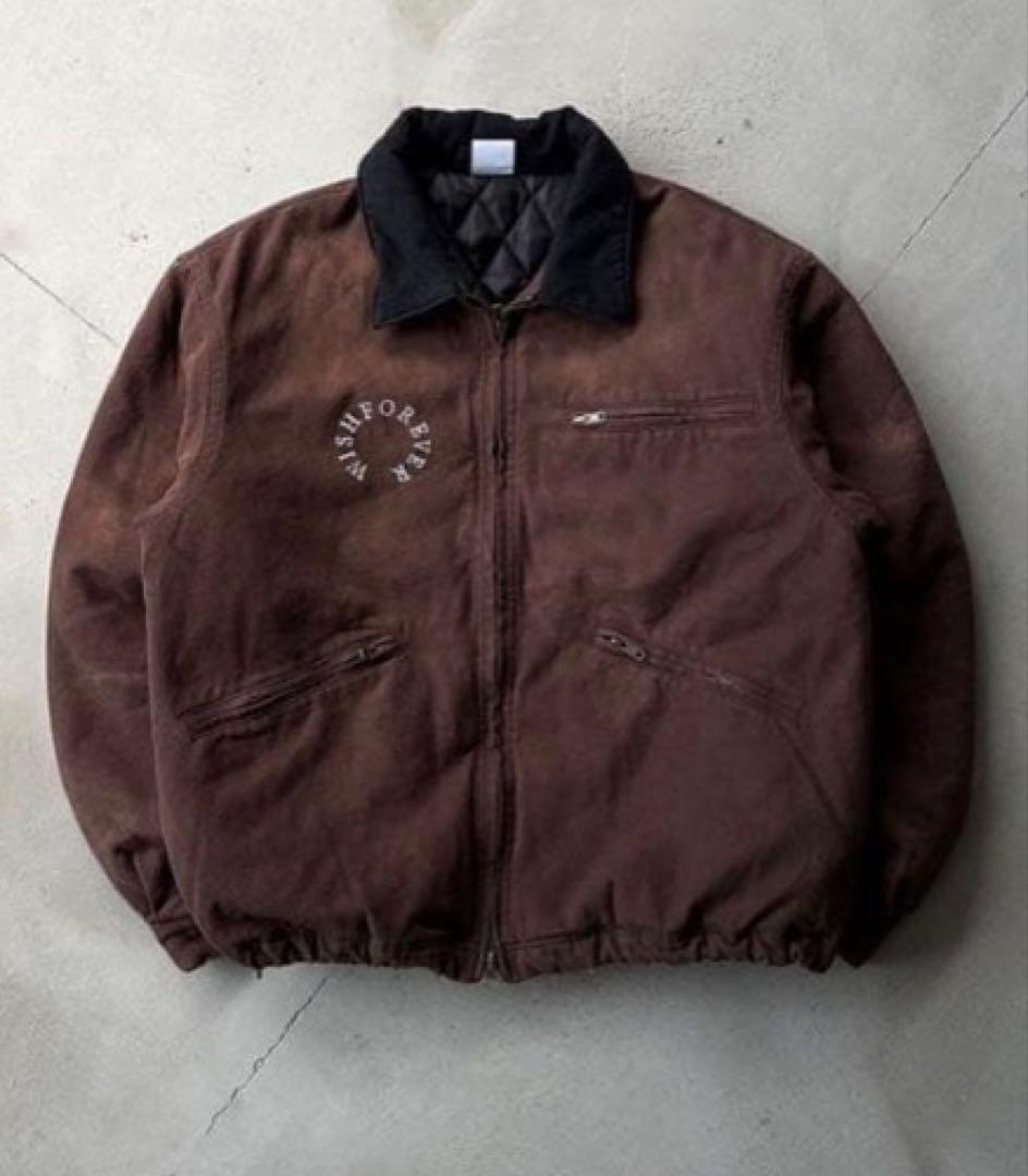 wishforever ダックジャケット ブラウン 完売品