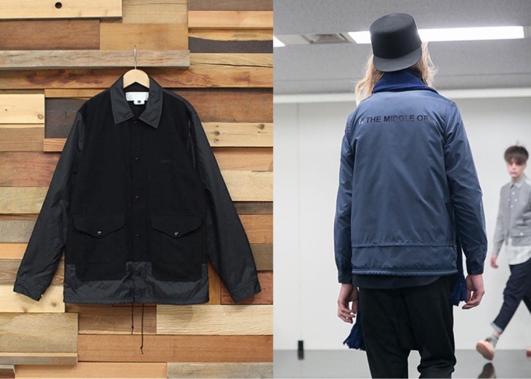 GANRYU コーチジャケット シャツ