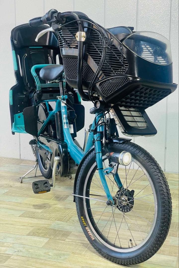 3150ブリヂストン8.7アンペア20インチ子供乗せ　電動アシスト自転車