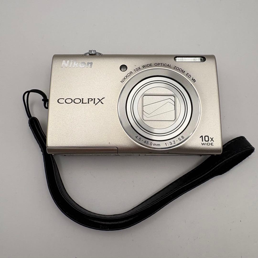 Nikon COOLPIX S6200 シルバー 10倍光学ズーム