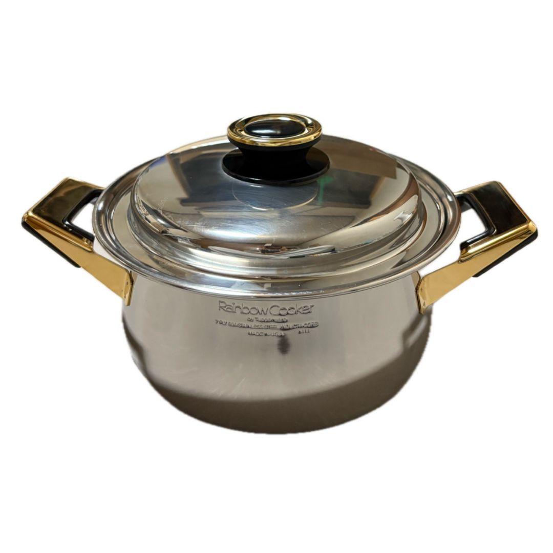 タッパーウェア　Rainbow Cooker 両手鍋