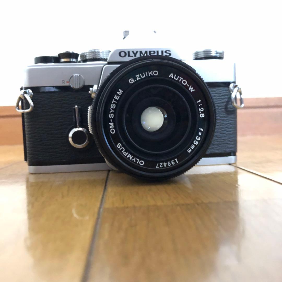フィルムカメラ OLYMPUS OM-1 G.ZUIKO AUTO-W 1:2.8 f=35mm
