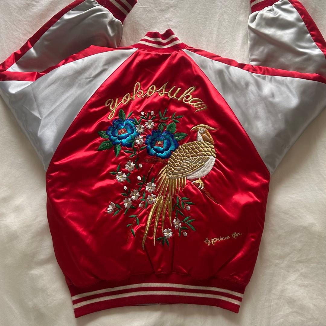 鮪*朗様 希少 スカジャン 刺繍 和柄