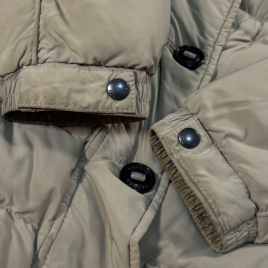 比較的美品 タトラス Plutone ラクーンファー フード付き ダウンコート