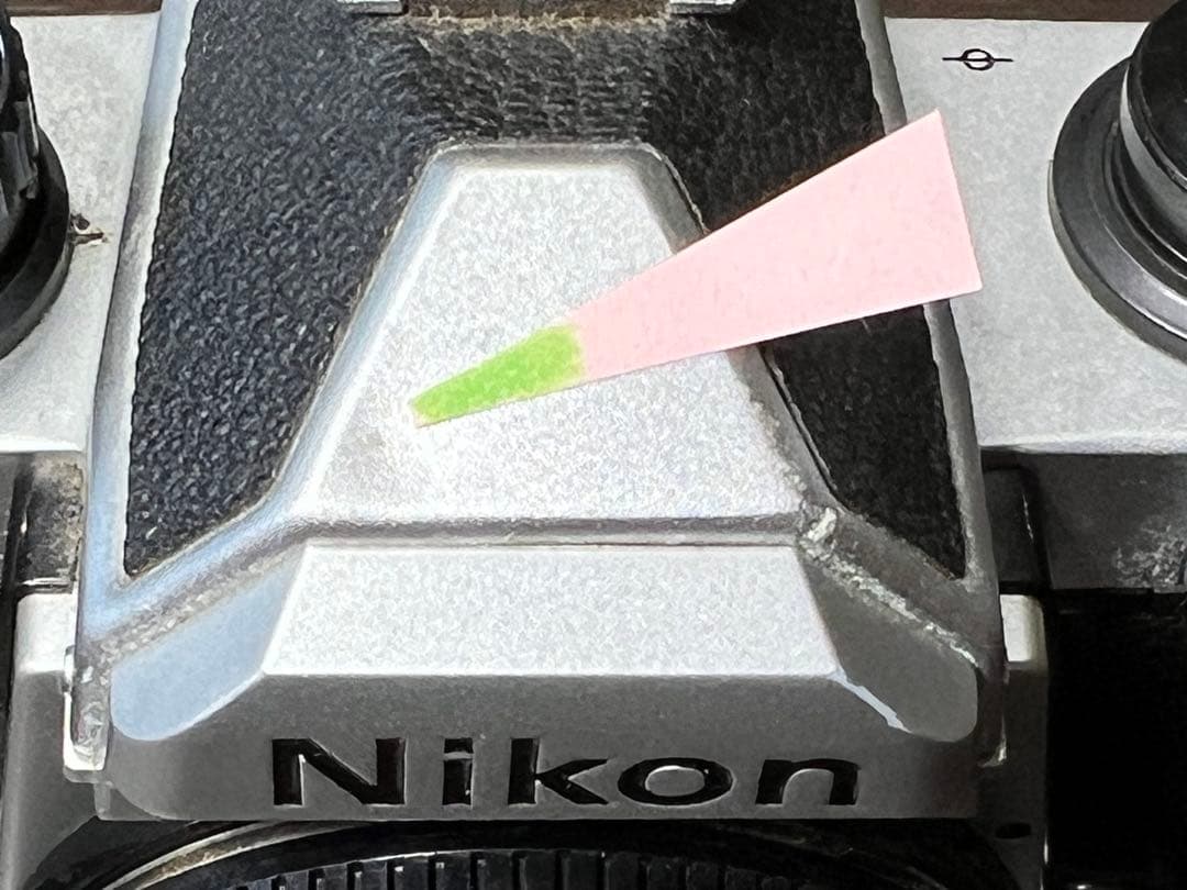 【中古完動品】NikonNEW FM2本体シルバーフィルム一眼レフカメラ