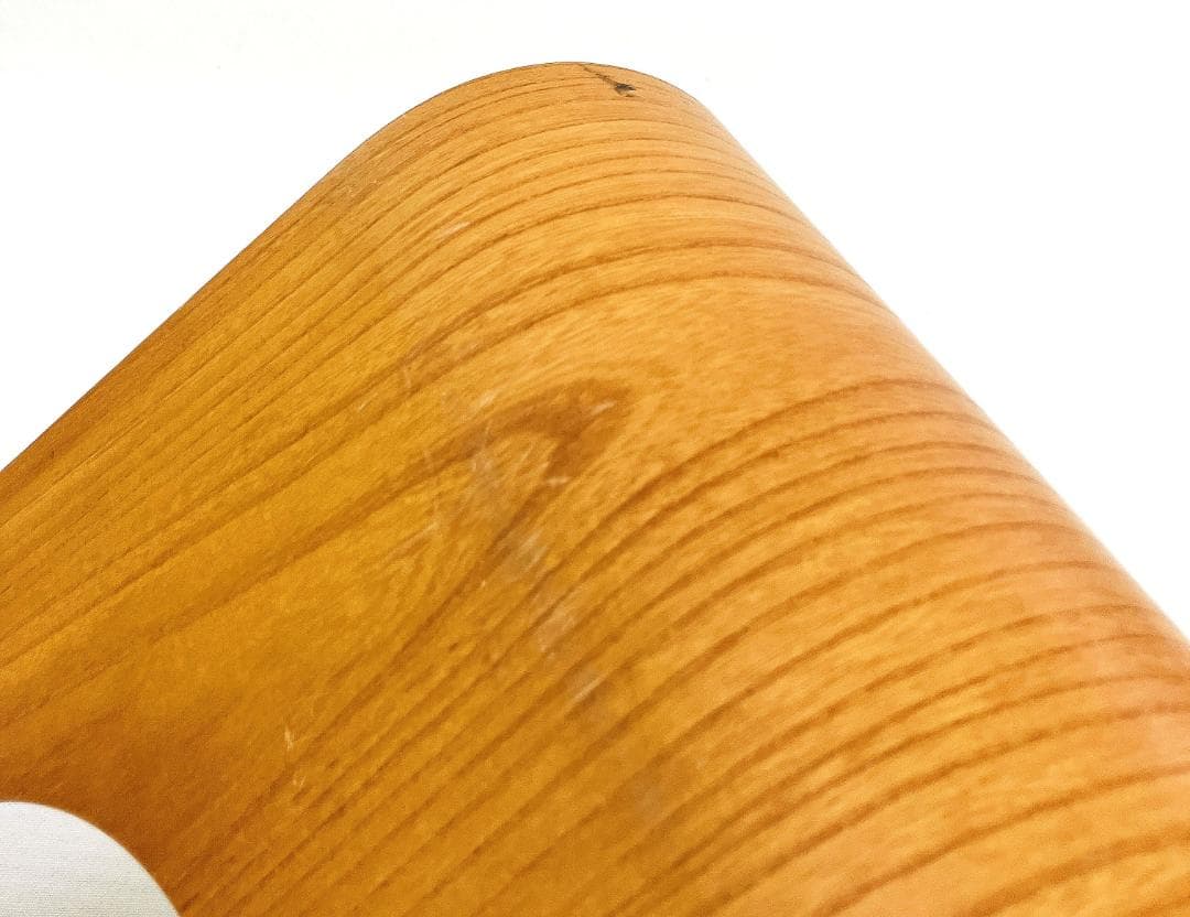 Tendo 天童木工 座椅子 2脚セット 藤森健次 曲げ木 ケヤキ板目 曲木⑨