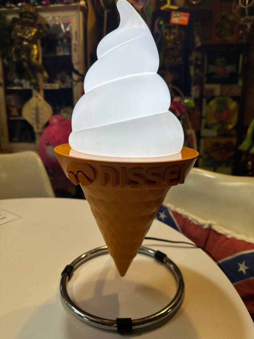 NISSEI/ソフトクリームディスプレイライト/店頭用非売品/アイスクリーム