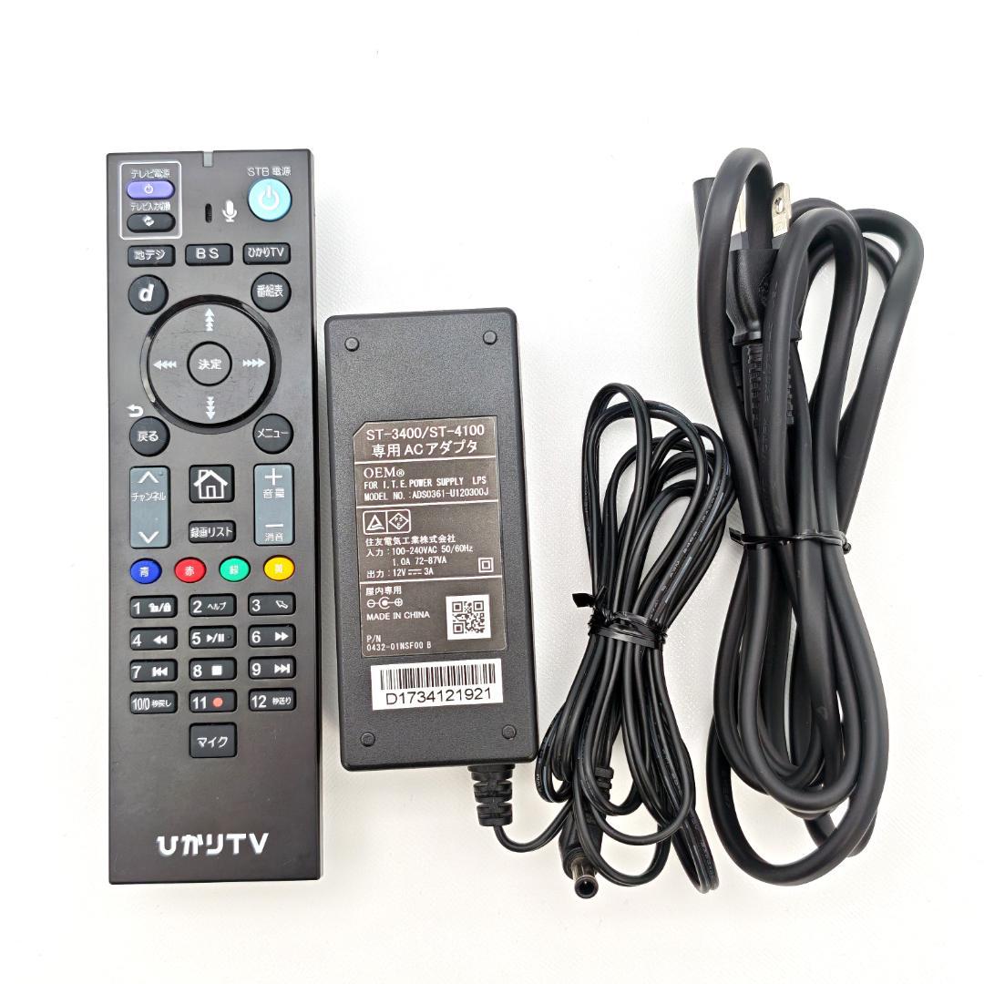 ひかりTVチューナー STB Smart TV ST-3400
