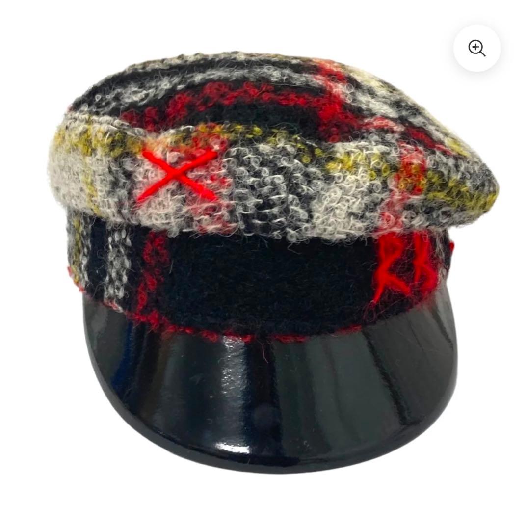 Ruslan baginskiy キャスケット キャップ 帽子 チェック