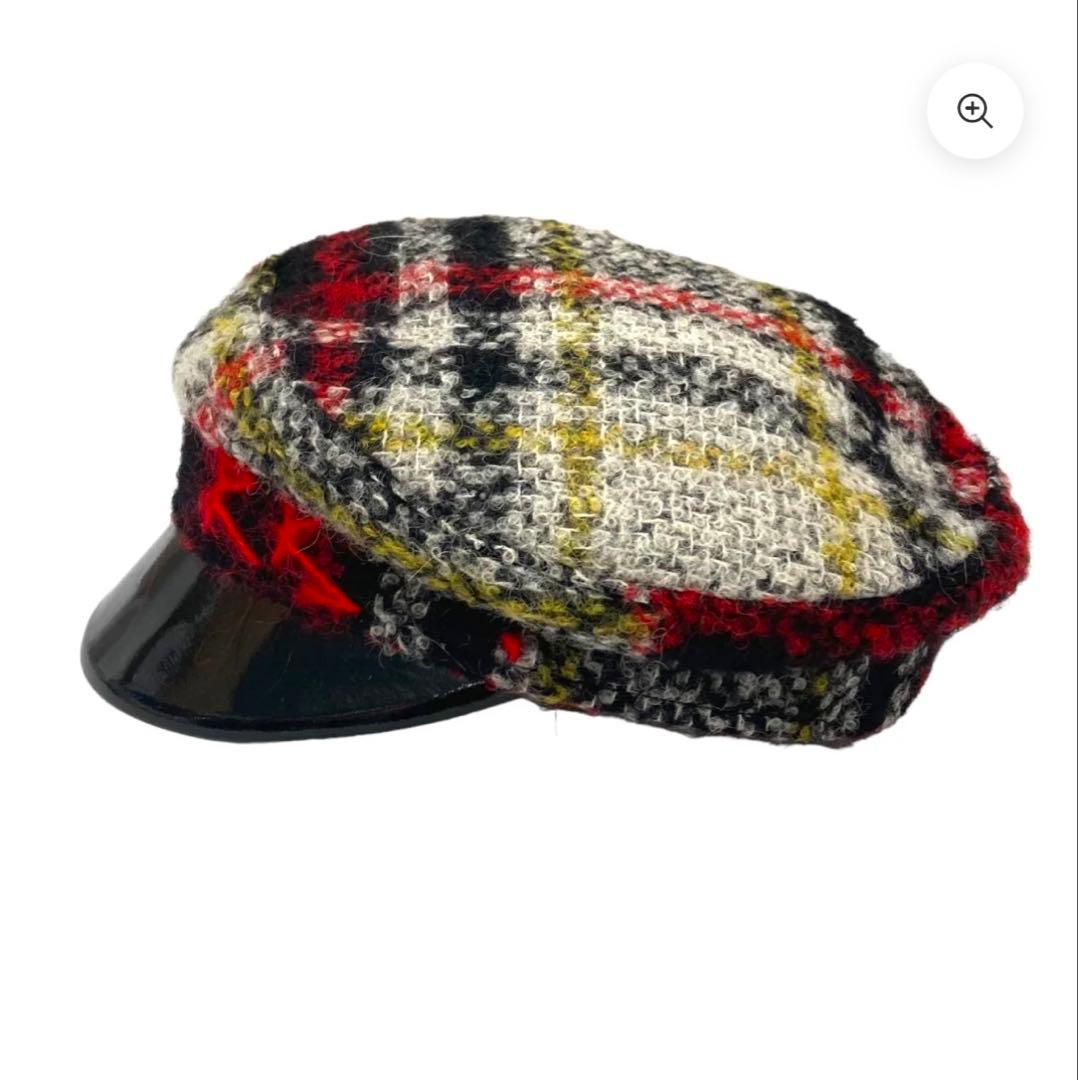 Ruslan baginskiy キャスケット キャップ 帽子 チェック