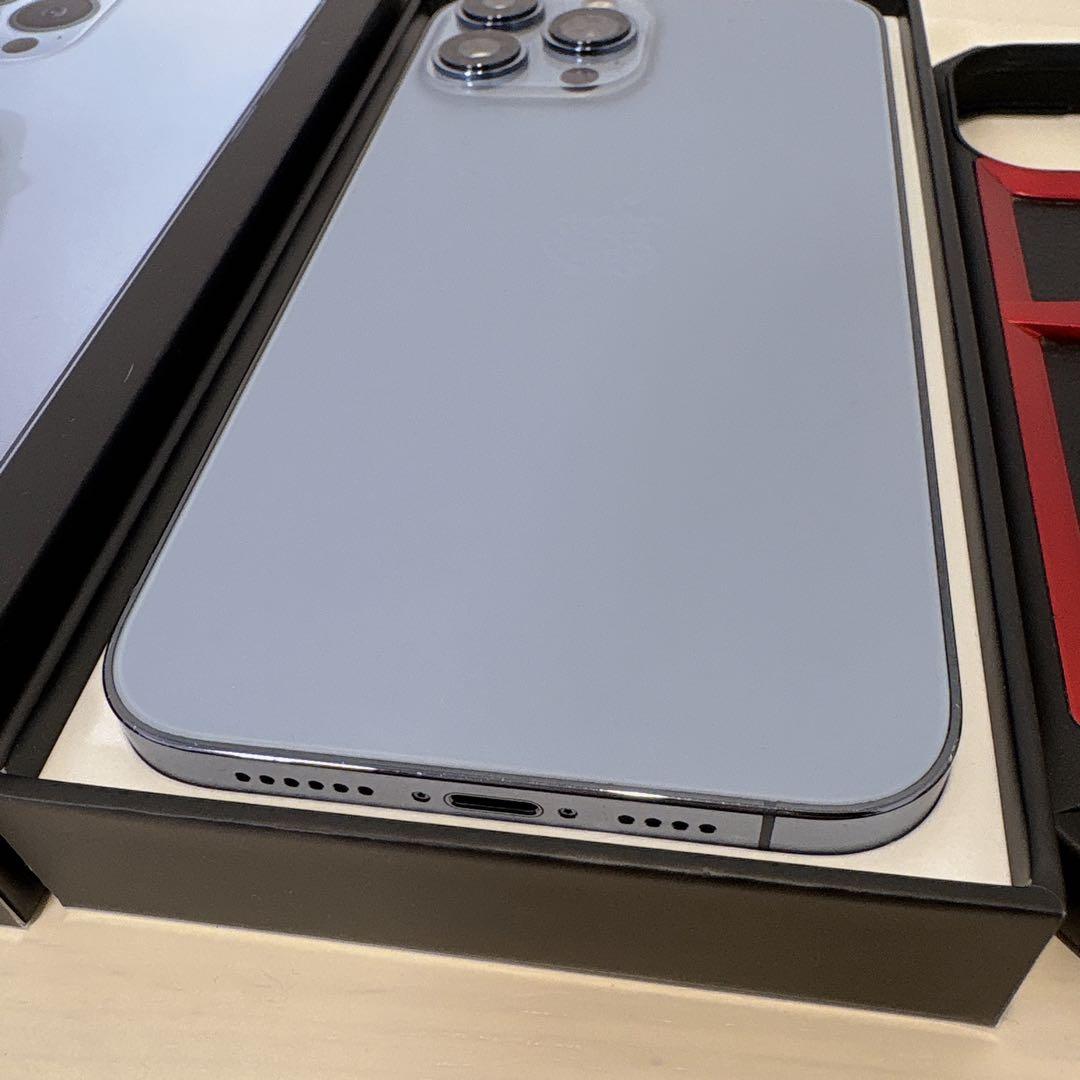 iPhone 13 Pro max パシフィックブルー 本体　256gb