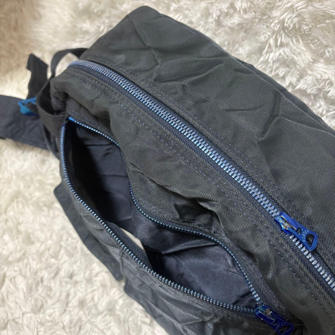 ✨限定人気商品✨ポーター RIDE ライド 近江ちぢみ ウエストバッグ シワ加工