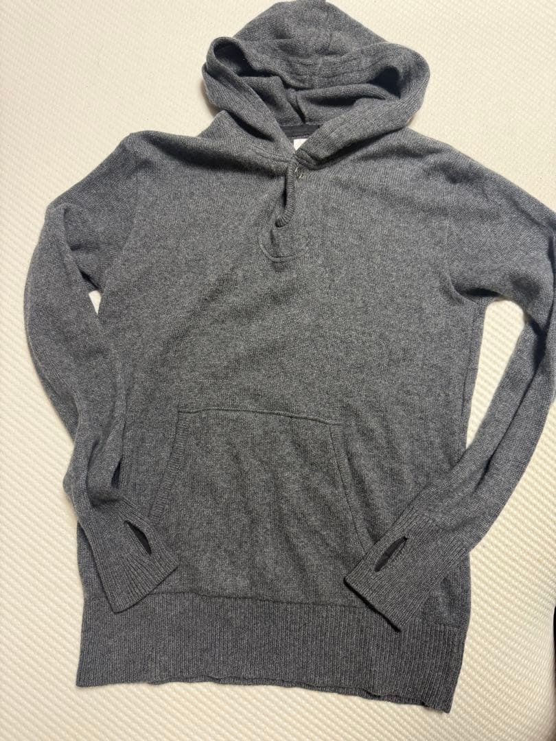 N*k様 SOPH Oranje カシミア　ニット　パーカー　グレー　カシミヤ