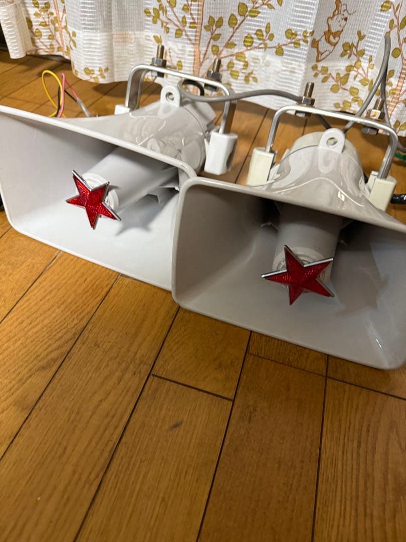 ユニペックス　拡声器　２つセット➕アンプ