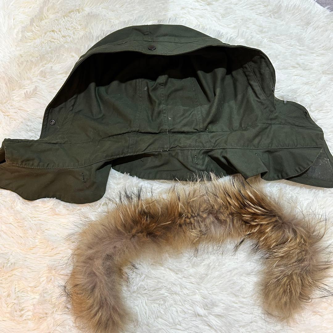 ユナイテッドアローズ モンキータイム モッズコート ダウン ライナー ファー