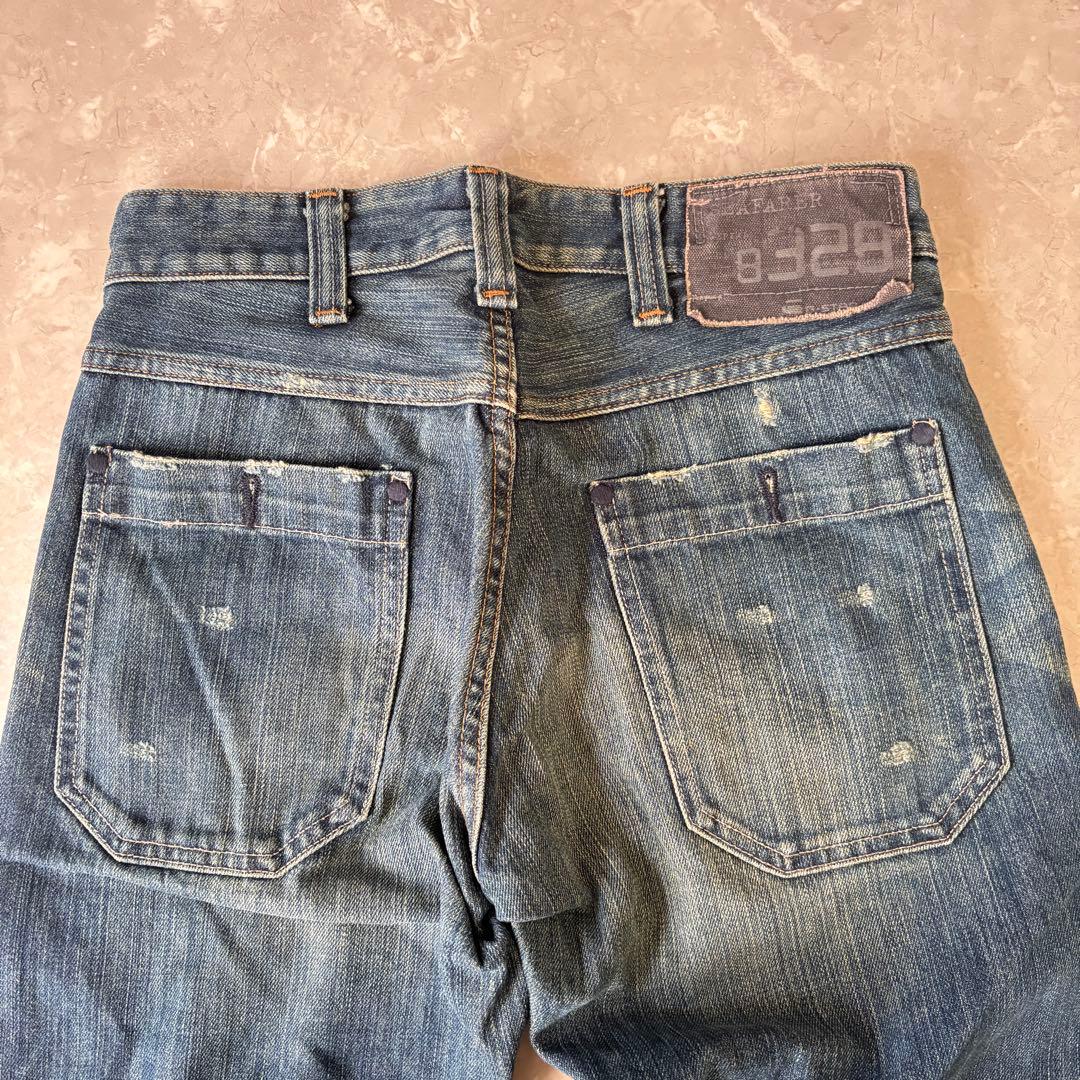 00s archive y2k デニム フレア ギミック ギャル 平成