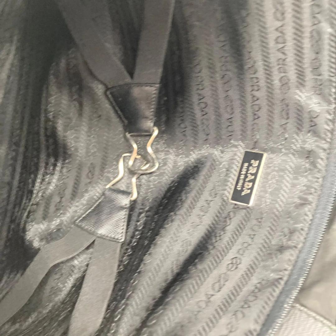 良品✨プラダ 三角ロゴ ブリーフケース ビジネスバッグ ナイロン 黒 ブラック