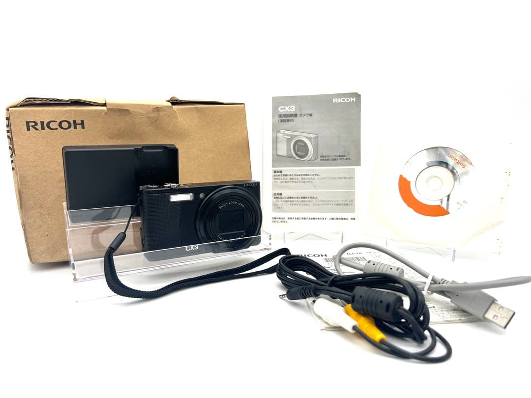 本体美品　RICOH CX3 コンパクトデジタルカメラ