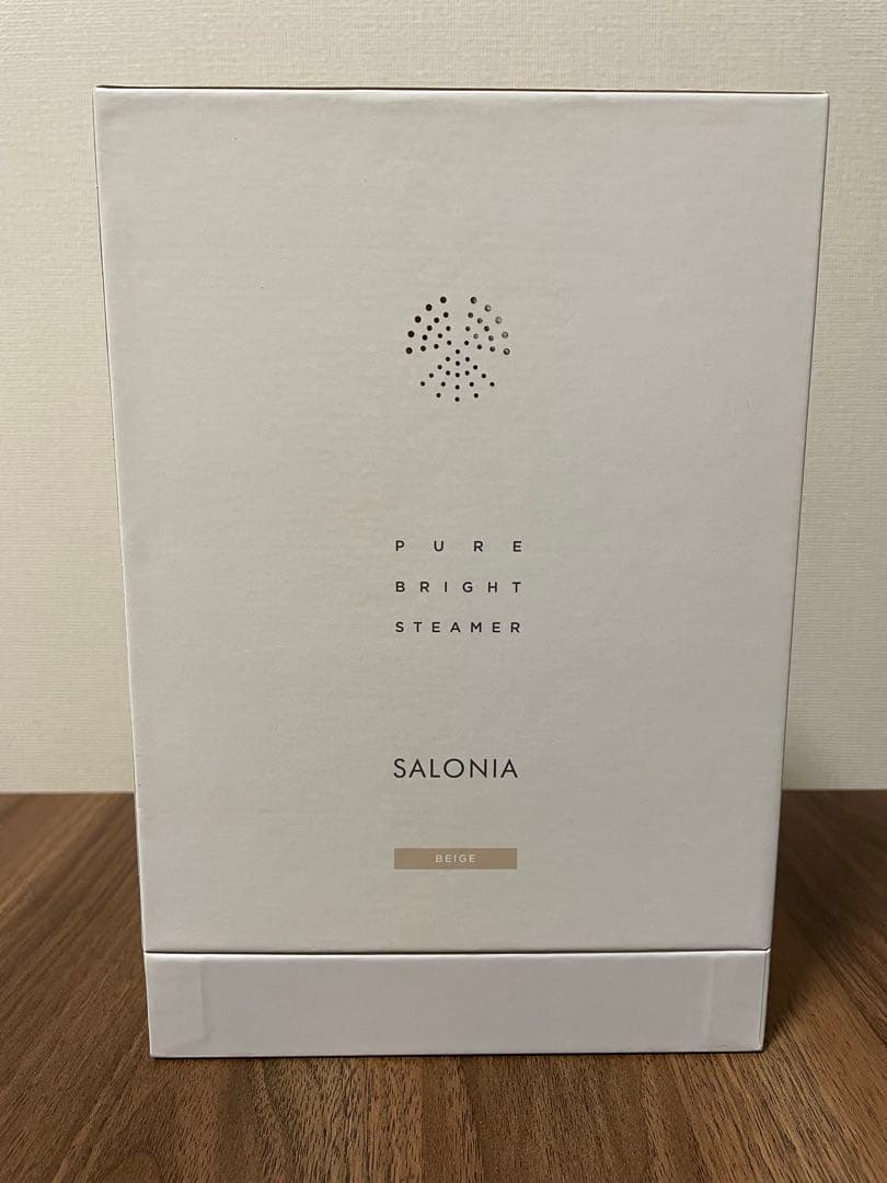 [未使用・未開封]サロニア ピュアブライト スチーマー SAL22207BE