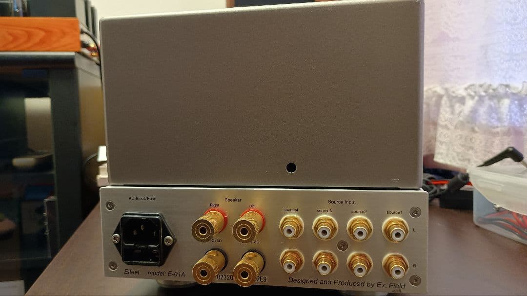 日本製　6L6GCシングル真空管アンプ　Elfeel E-01A エルフィール