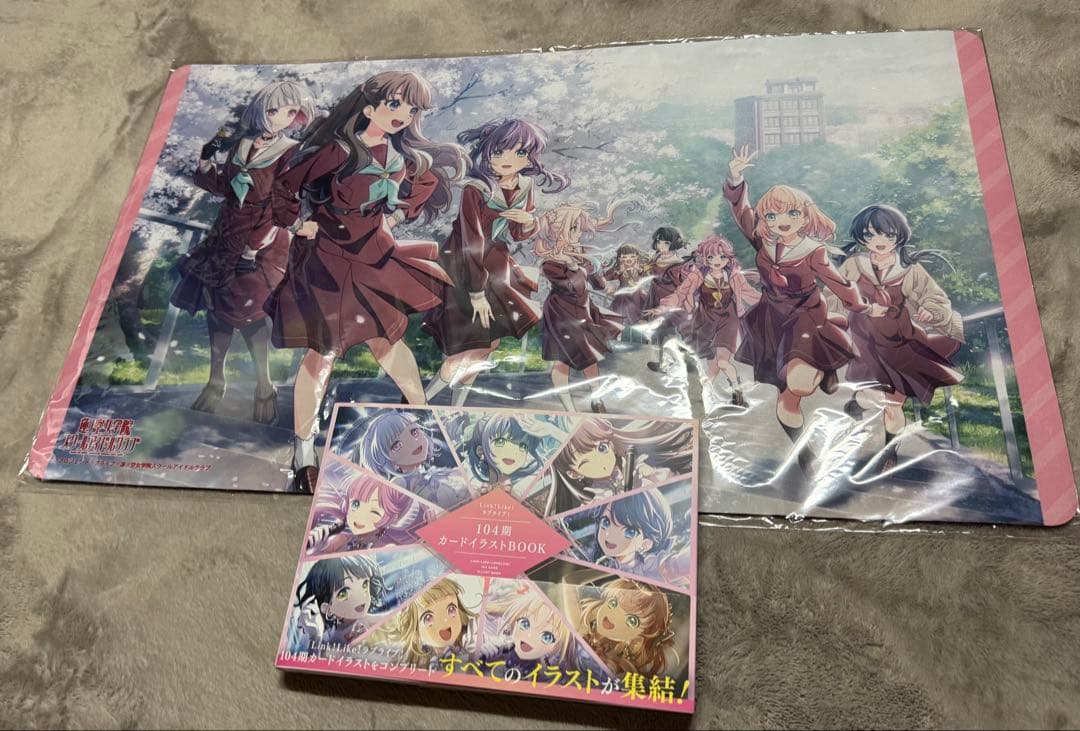 蓮ノ空 104期カードイラストBOOK オリジナルデスクマット